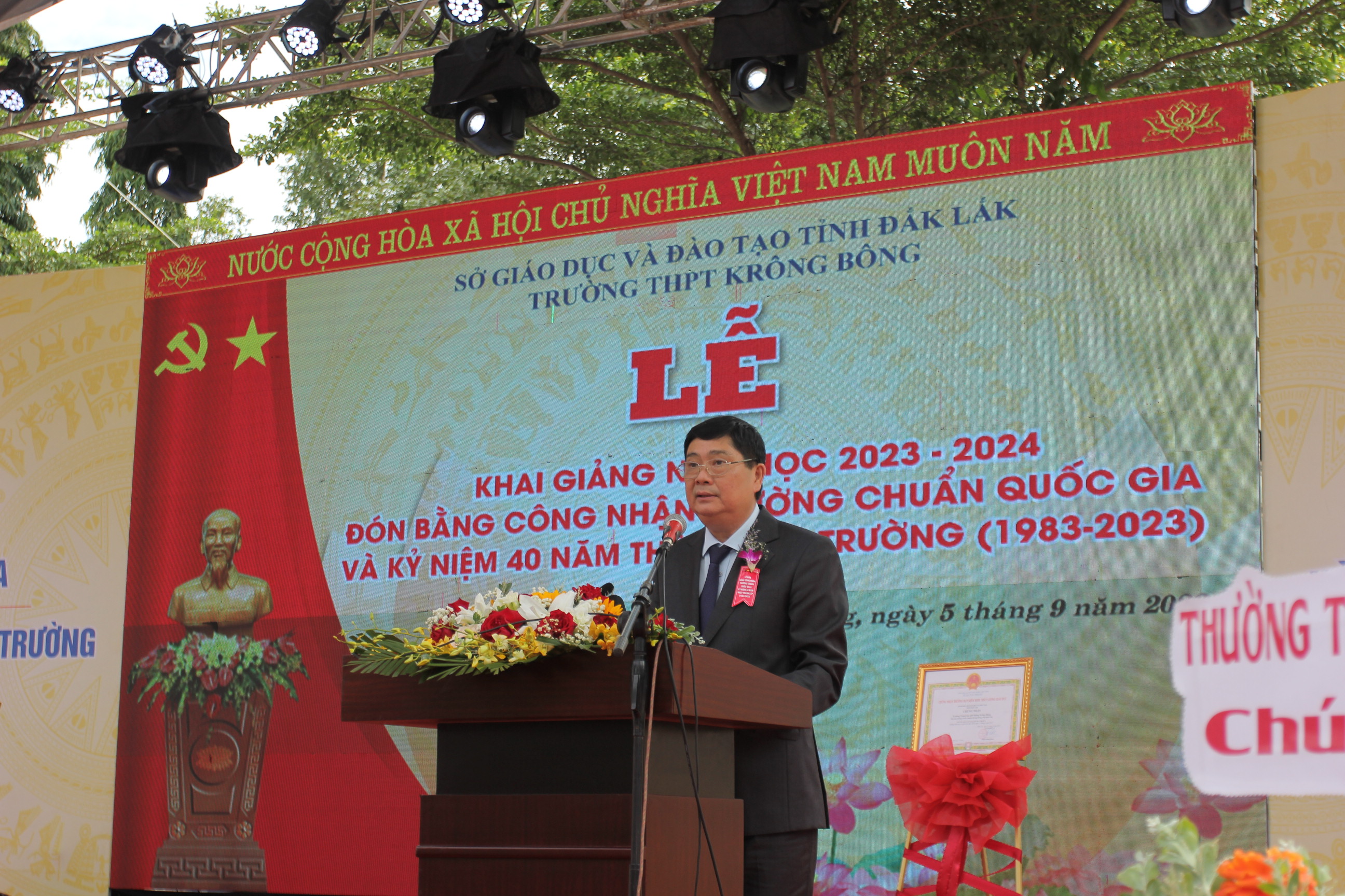 Lễ Khai giảng và Kỷ niệm 40 năm thành lập trường (1983 – 2023)